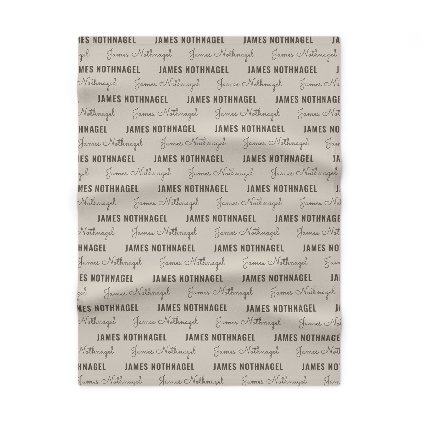 Soft Fleece Baby Blanket (Charcoal)