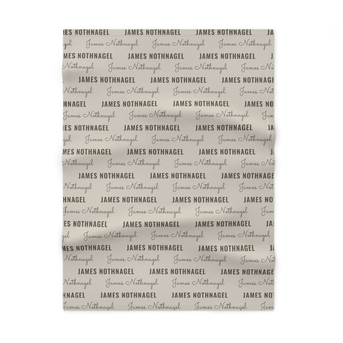 Soft Fleece Baby Blanket (Charcoal)