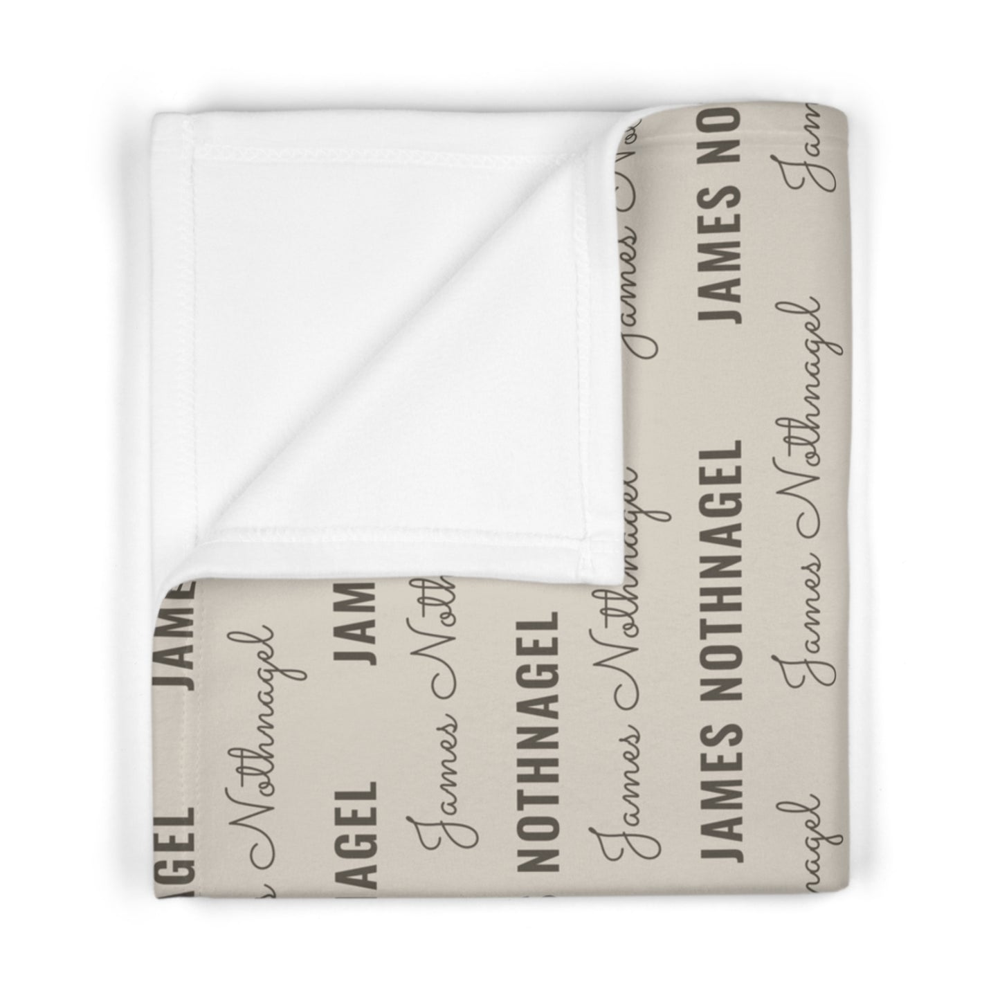 Soft Fleece Baby Blanket (Charcoal)