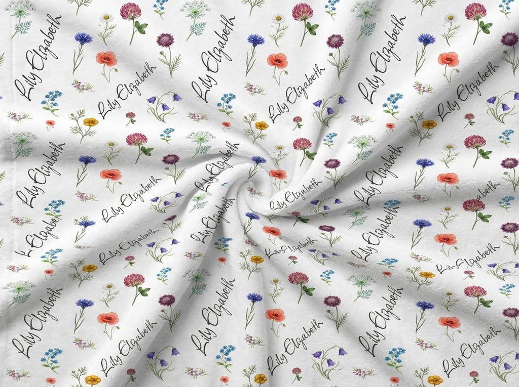 Wildflower name blanket - view 7