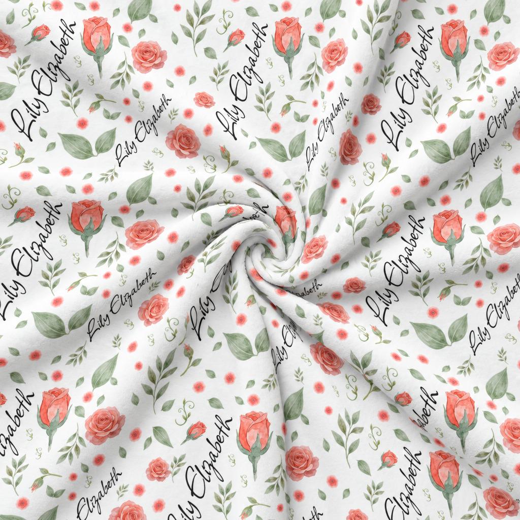 Rose name blanket - view 9